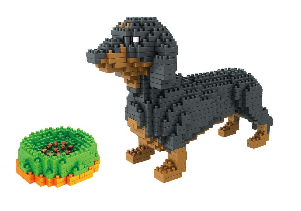 乐··高(lego)diy微颗粒益·智创意拼插装玩具宠物狗积木宠物狗