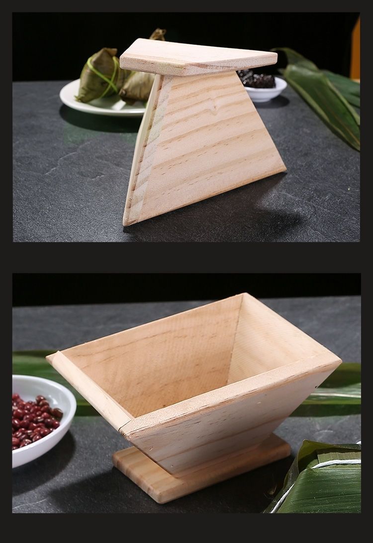 粽子模具神器包粽子材料家用手工寿司模具饭团神器实木制厨房用品大号