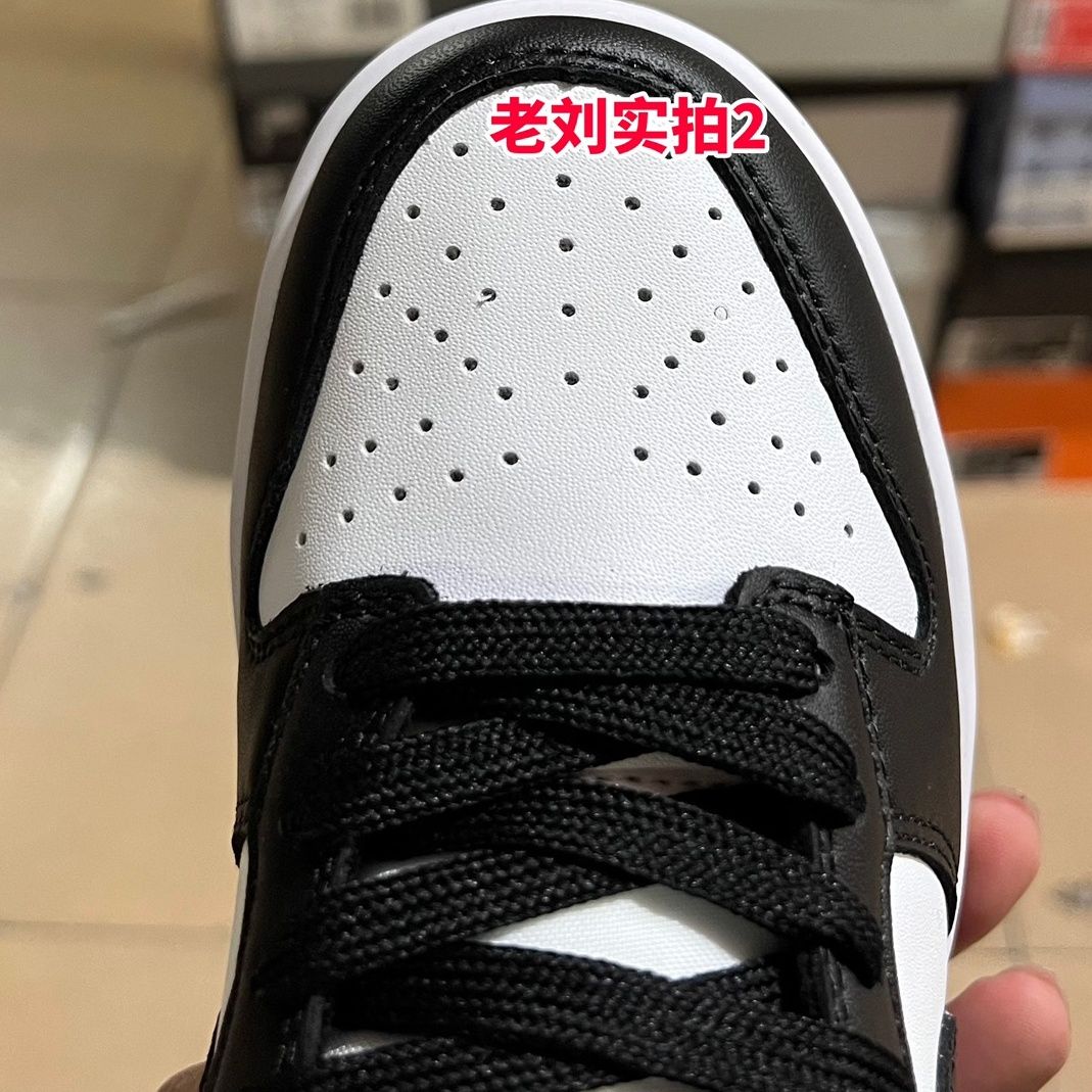 黑白熊猫dunksb头层休闲百搭文化低帮鞋dd1391100保罗乔治老刘好评