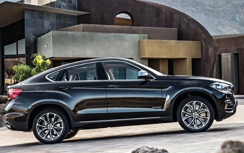 08-14宝马x6尾翼新宝马x6改装专用于专用打孔安装定风翼 x6顶翼