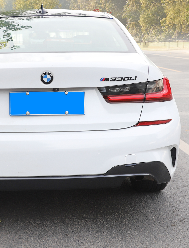 2021款宝马3系尾标2020款新改装320li325li330i数字车标贴m标装饰贴改