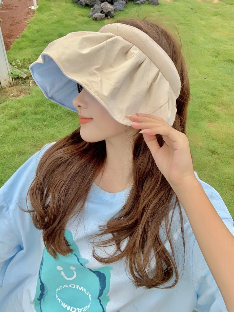 2022新款珂宣尼防晒帽美貌又实用珂宣尼防晒帽升级二代贝壳帽遮阳帽
