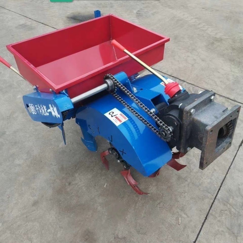 新款手扶拖拉机开沟施肥回填一体机开沟施肥机多功能小型果园开沟 151