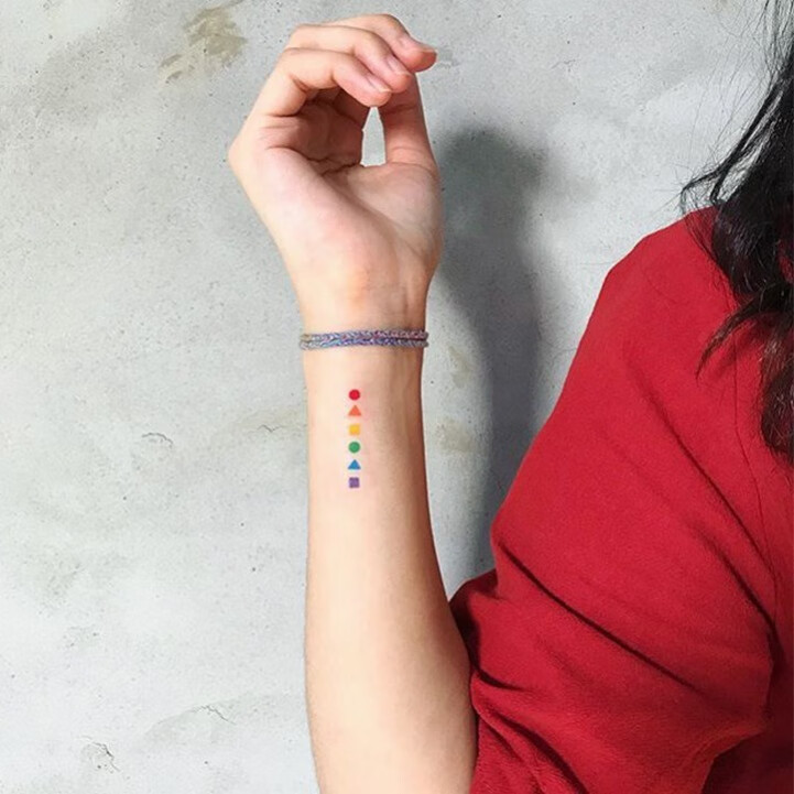 纹身贴纹身贴ins风防水女 个性创意可爱小清新网红120张 泫雅款随机30