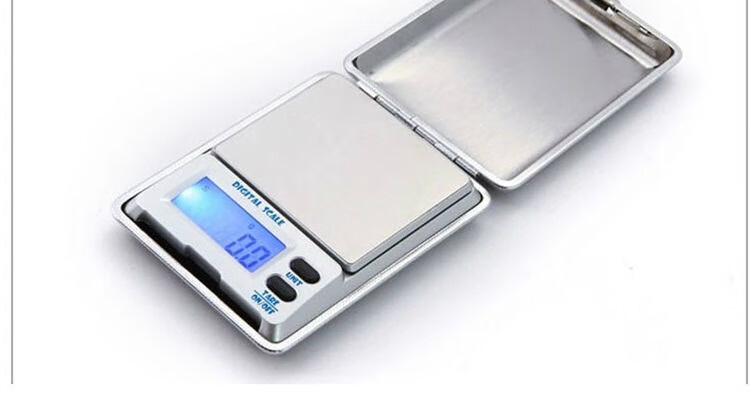 黄金称重器克秤001g精准高精度称珠宝秤天平秤克称家用小电子秤口袋秤