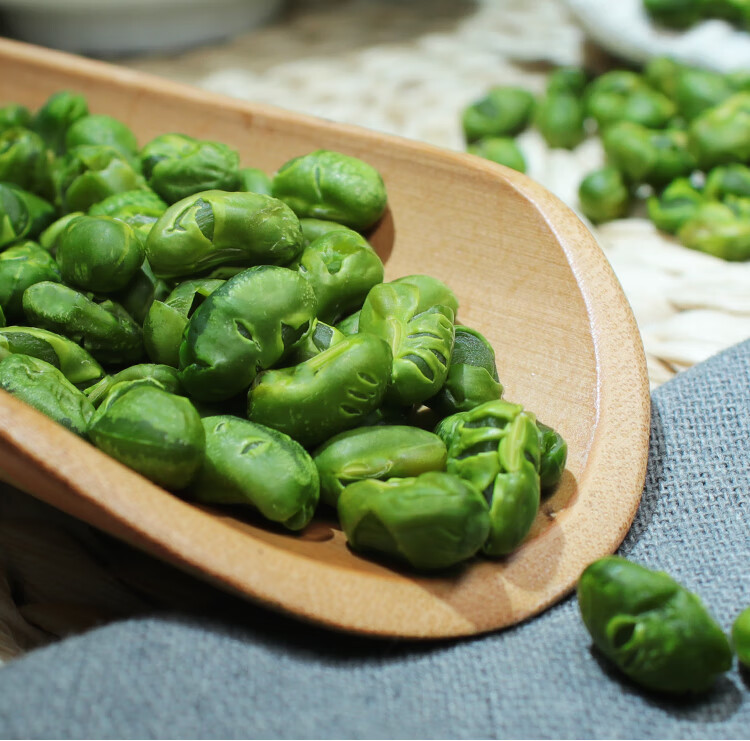 宅十堂熏青豆 湖州德清特产熏豆茶牛踏扁毛豆烘青豆泡茶即食零食 【7