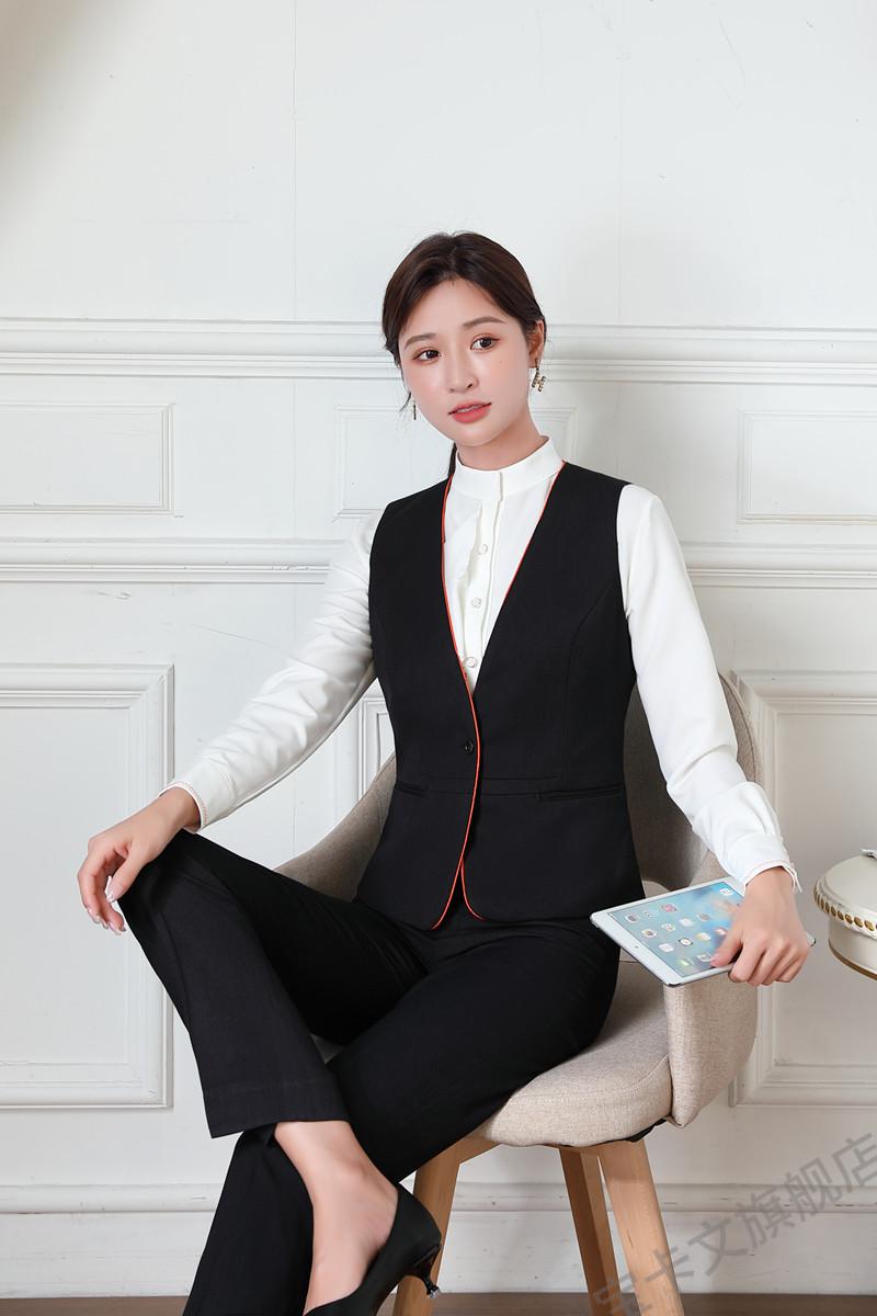 平安银行工作服行服女马甲平安西裤外制服褂子 马甲 xs【图片 价格