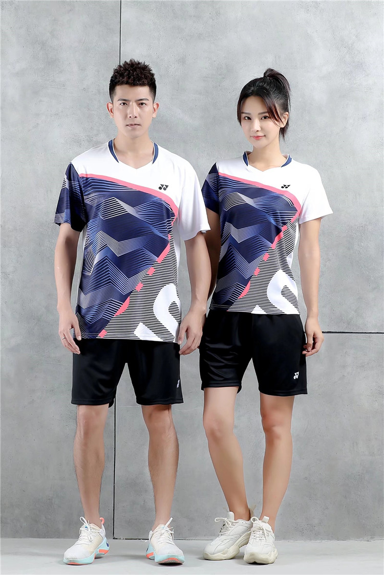 支持团队定制yy羽毛球服男新款羽毛球服男女套装定制球衣速干运动乒乓