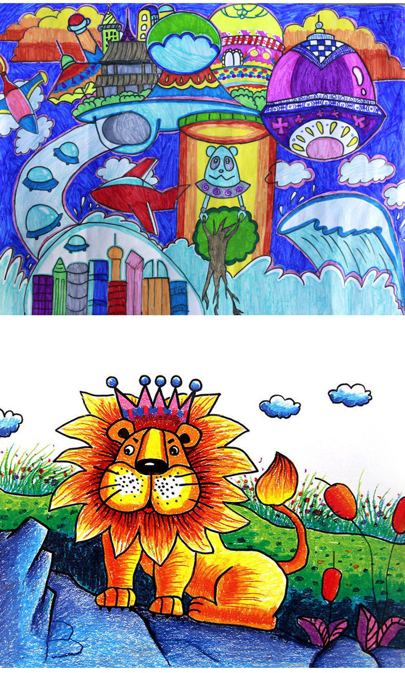 猫乐鱼彩砂纸8k4k彩色砂纸a4沙画纸儿童创意美术涂鸦油画棒蜡笔绘画