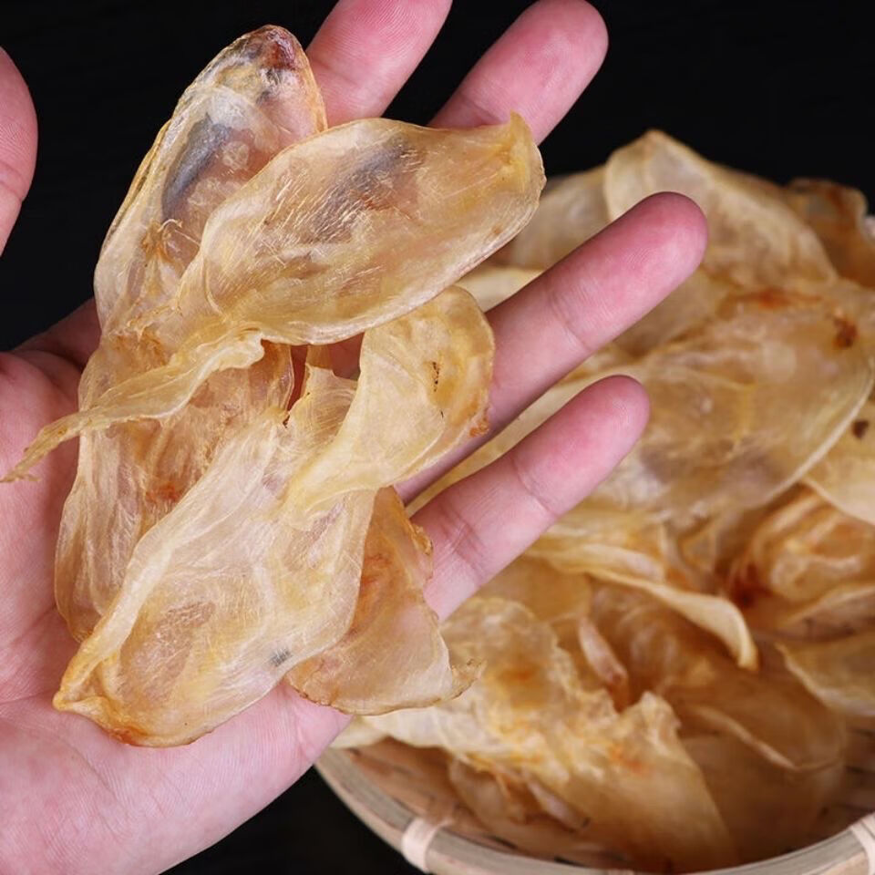 鱼鳔 鱼螵 鱼肚鱼膘黄鱼漂胶鱼鳔胶 鱼螵250克【图片 价格 品牌 报价