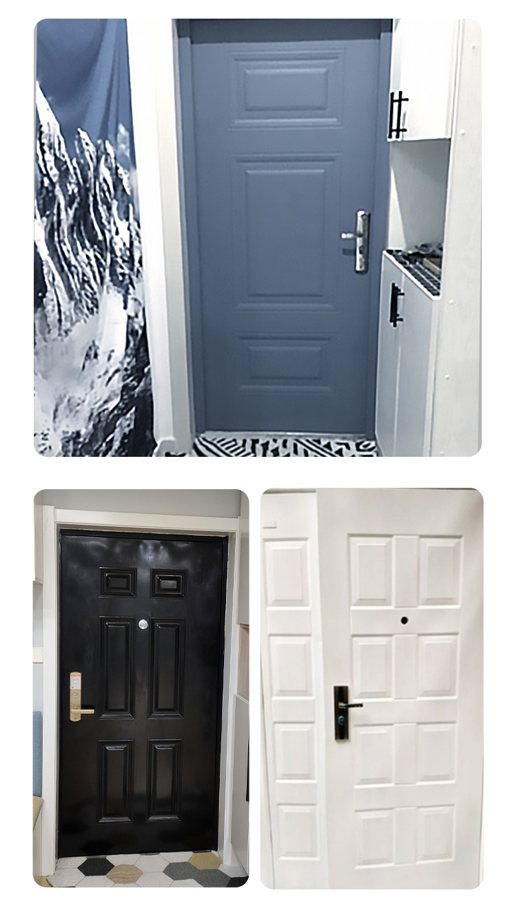 小米生态通用防盗门翻新改色漆入户门铁门大门防锈油漆黑色铁漆水性