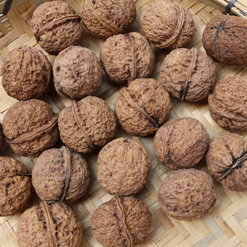 云南铁核桃老树硬山核桃手把 文玩 通货散称5斤密封袋 超硬壳10斤