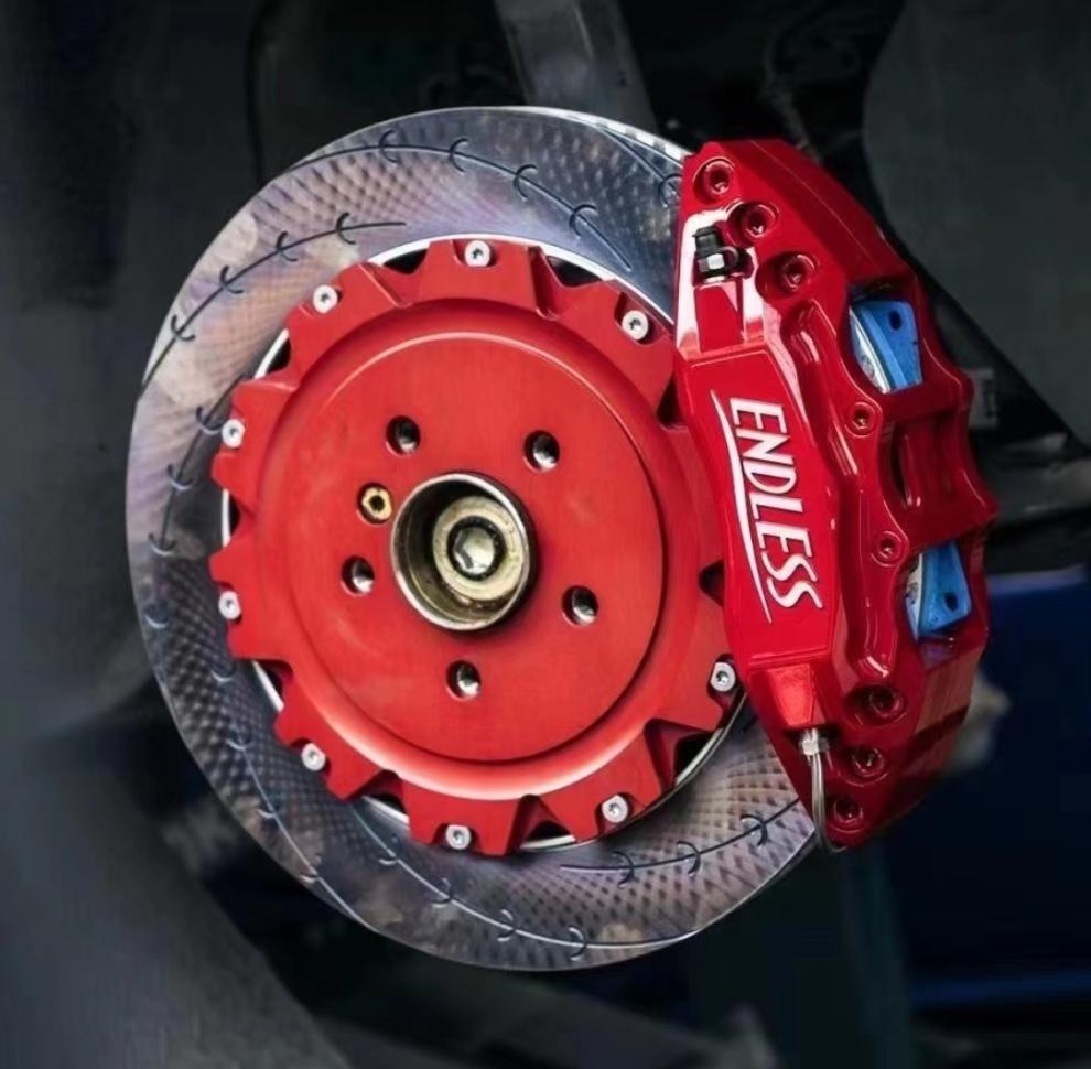 定制endless卡钳日本进口 ec670/470前6后4刹车配日本belfe高碳盘套装