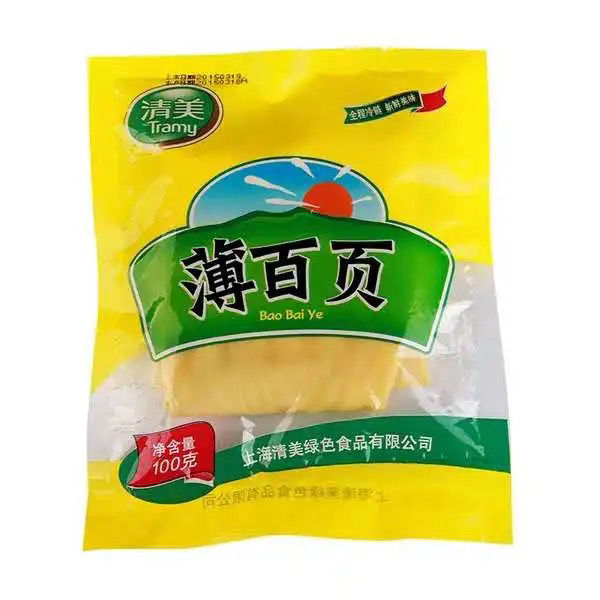 上海清美薄百叶薄千张薄豆腐皮手工卤水千张豆腐真空包装豆制品1000g