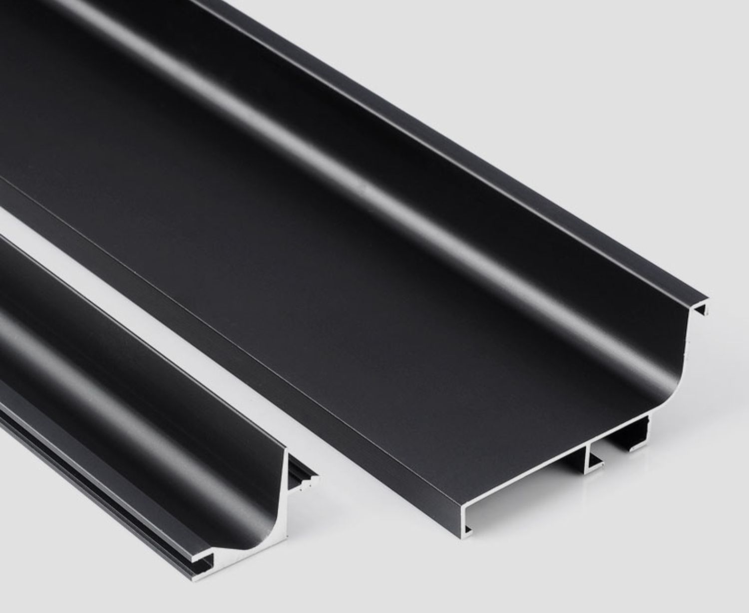 衣柜隐形铝合金橱柜免拉手型材隐形嵌入式把手衣柜柜体柜门暗拉手 中