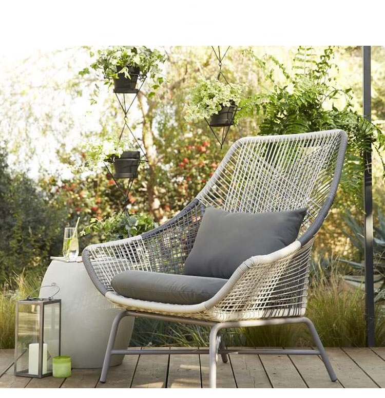 三件套 庭院藤编沙发椅创意室外休闲露台家具户外藤椅子 英伦三人沙发