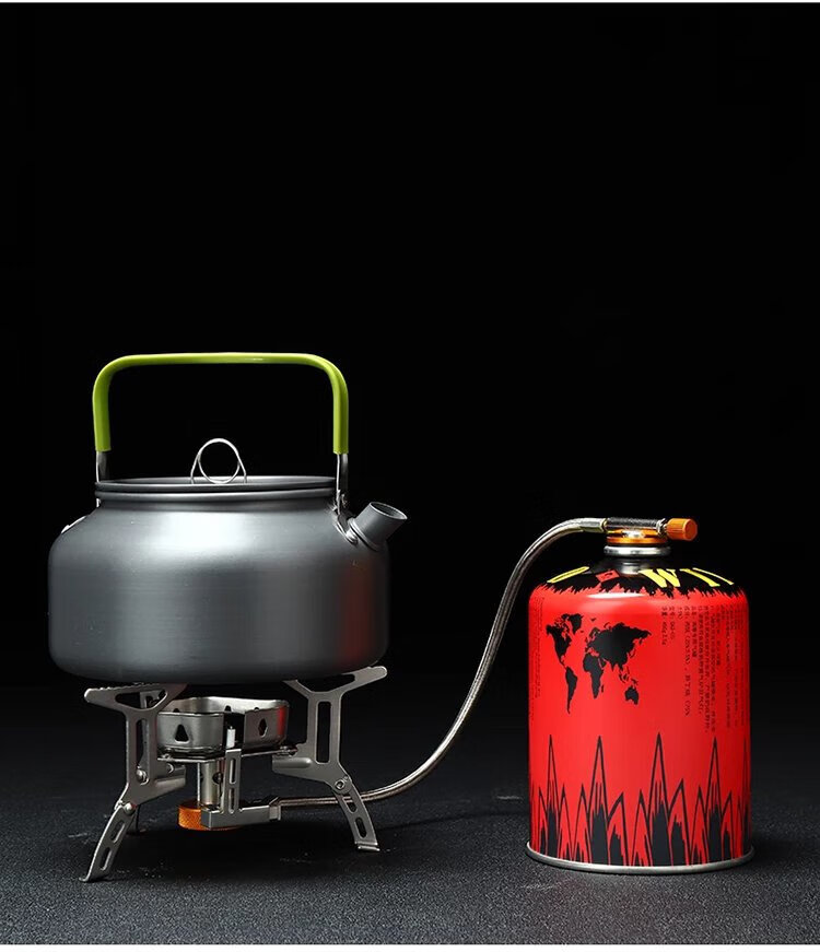 【jd优选】户外烧水神器户外便携烧水壶神器自驾游燃气炉煮茶炉套装