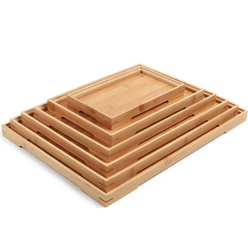 放杯子的托盘杯盘托盘批发木质长方形茶盘茶托盘创意日式酒店木托盘