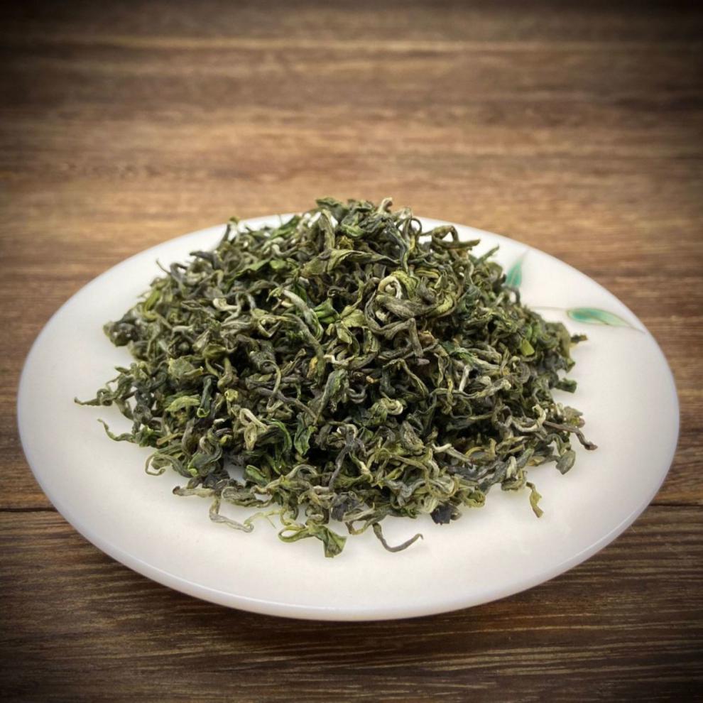 日照綠茶2021新茶晚秋茶一芽一葉手工茶葉散裝批發 半斤【圖片 價格