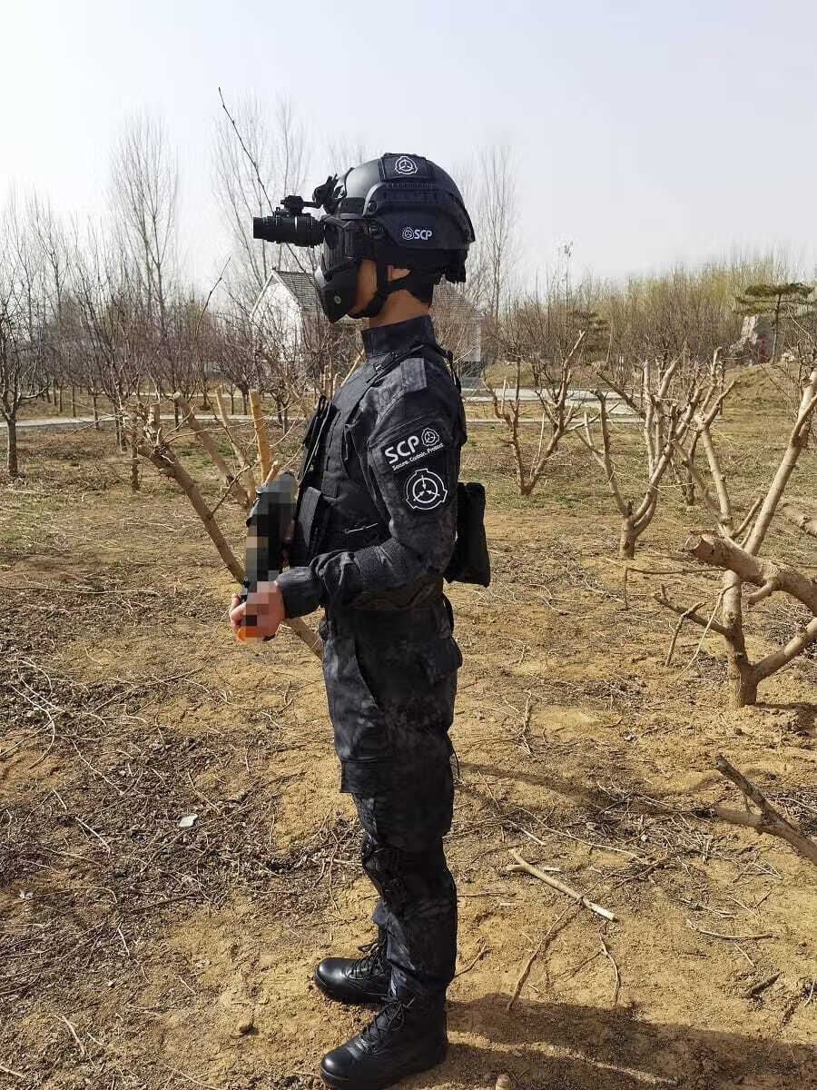 scp机动特遣队衣服儿童基金会cos玩具scp九尾狐特遣队scp装备周边夜视