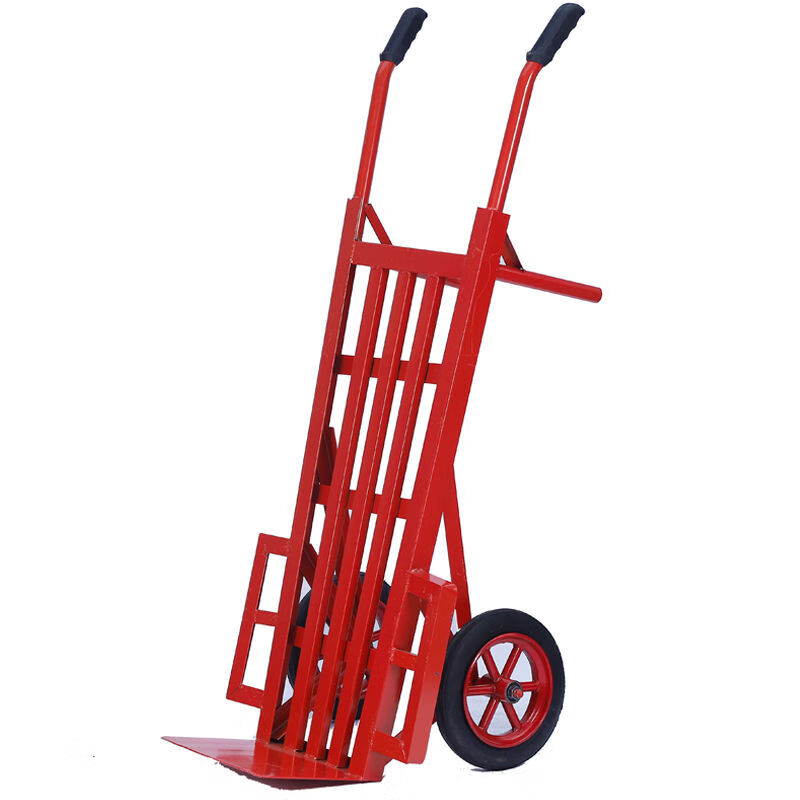 加厚方管老虎车两轮手推车工地搬运车送货小推车拖车重型货拉车约巢