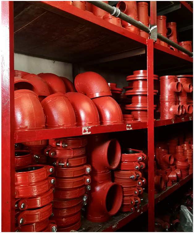 沟槽三通钢卡正三通卡箍三通异径三通消防管件快装变径xgqt25定制dn50