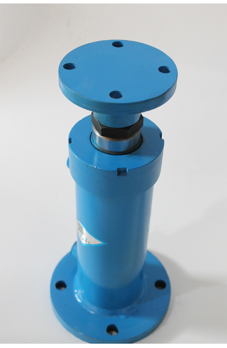 液压缸双向法兰液压油缸升降小型重型单缸手动油压缸微型单缸伸缩 上