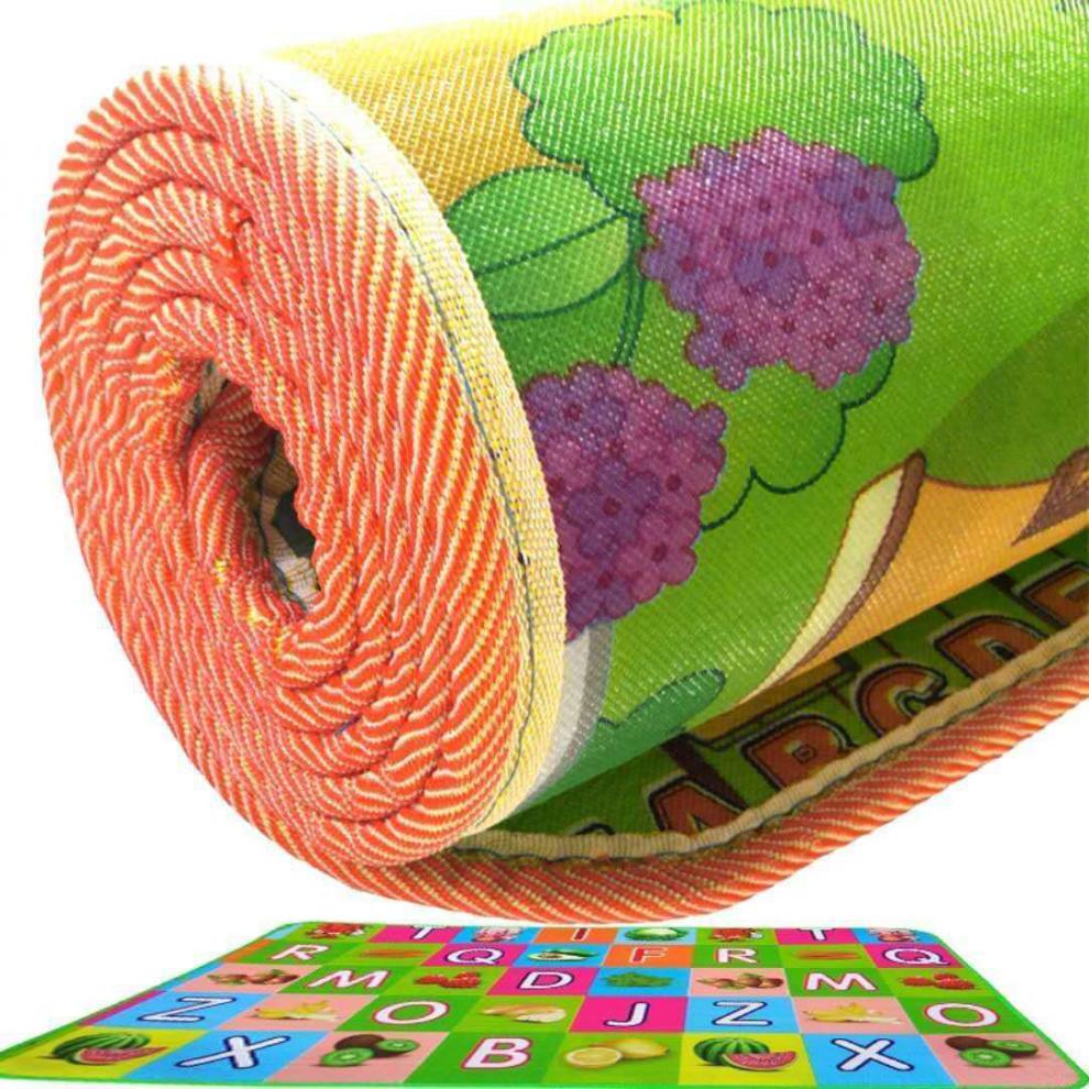 迪士尼官方品牌爬爬垫家用地板爬行垫折叠加厚打地铺地板垫床上户外