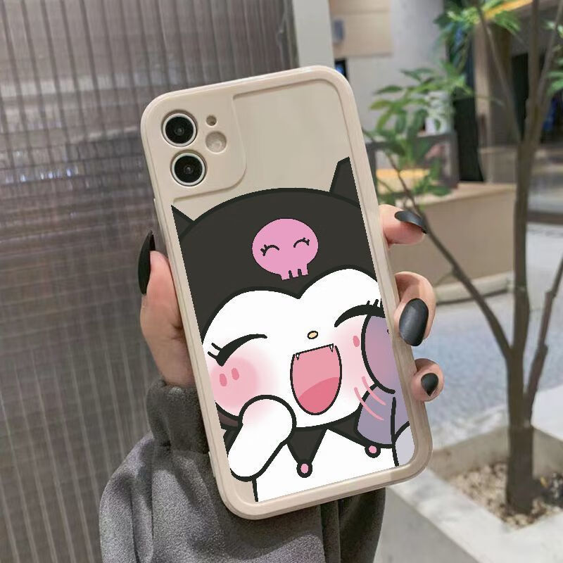 库洛米手机壳 少女库洛米苹果11手机壳iphone6s/7/8plus光面12潮13pro