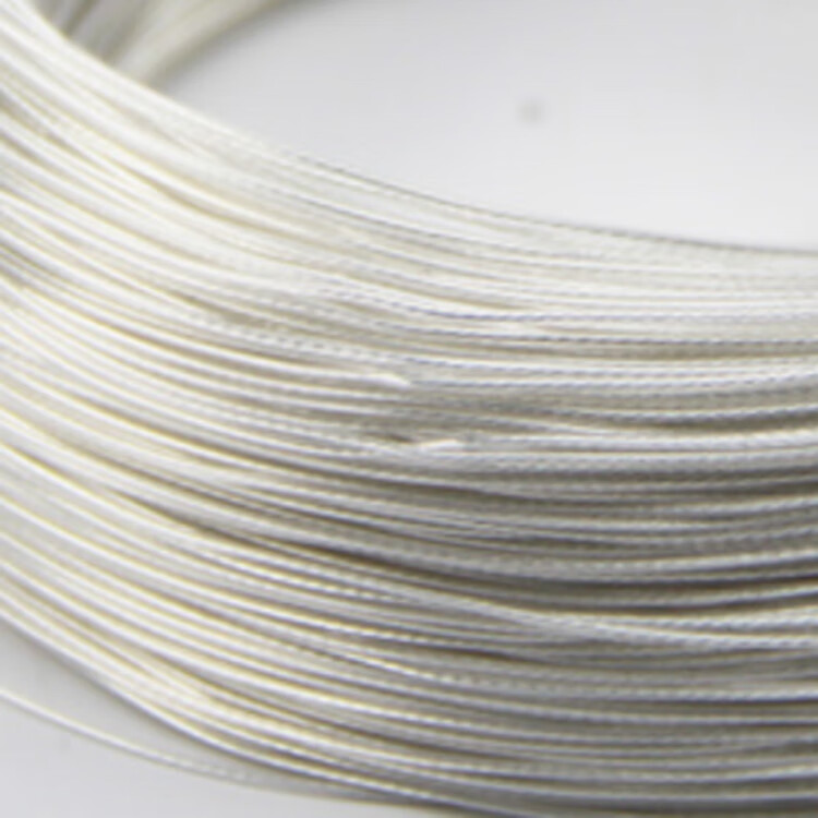 定制铁氟龙高温镀银线ff46-2特氟龙耐高温透明电线0.