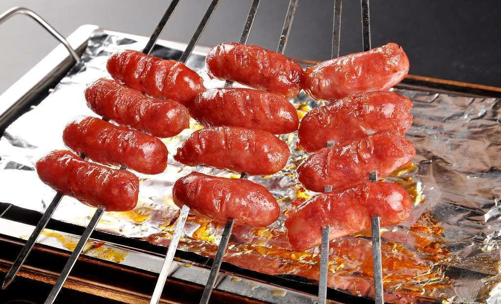 红坊香仔肠 商用店用家用 香肠 肠小仔肠烧烤 香肠 肉肠 热狗 烤陕西