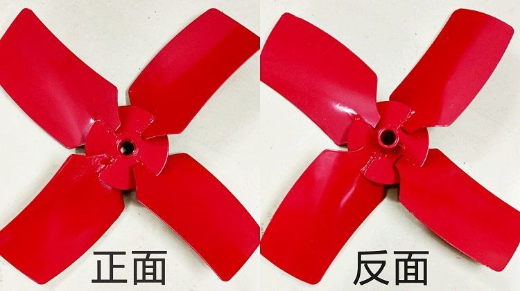 轴流风机风叶扇叶工业排风扇叶片叶子管道风机风叶配件 定制强力型扇