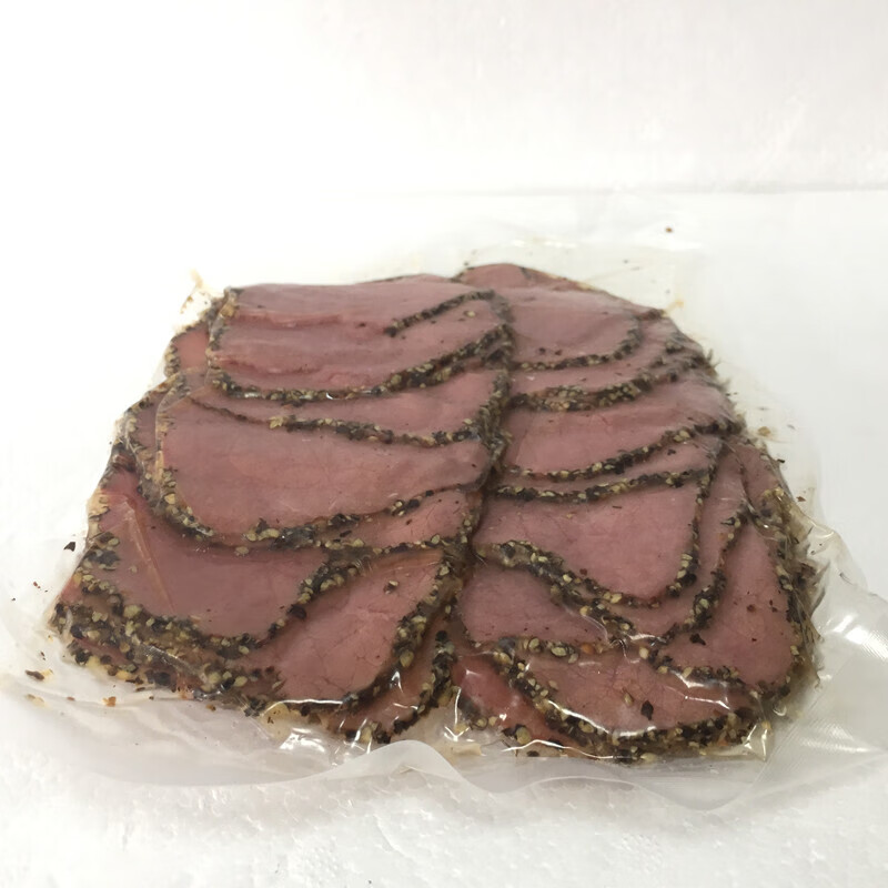 beretta黑胡椒牛肉切片即食沙拉帕斯雀牛肉片pastramibeef低碳火鸡