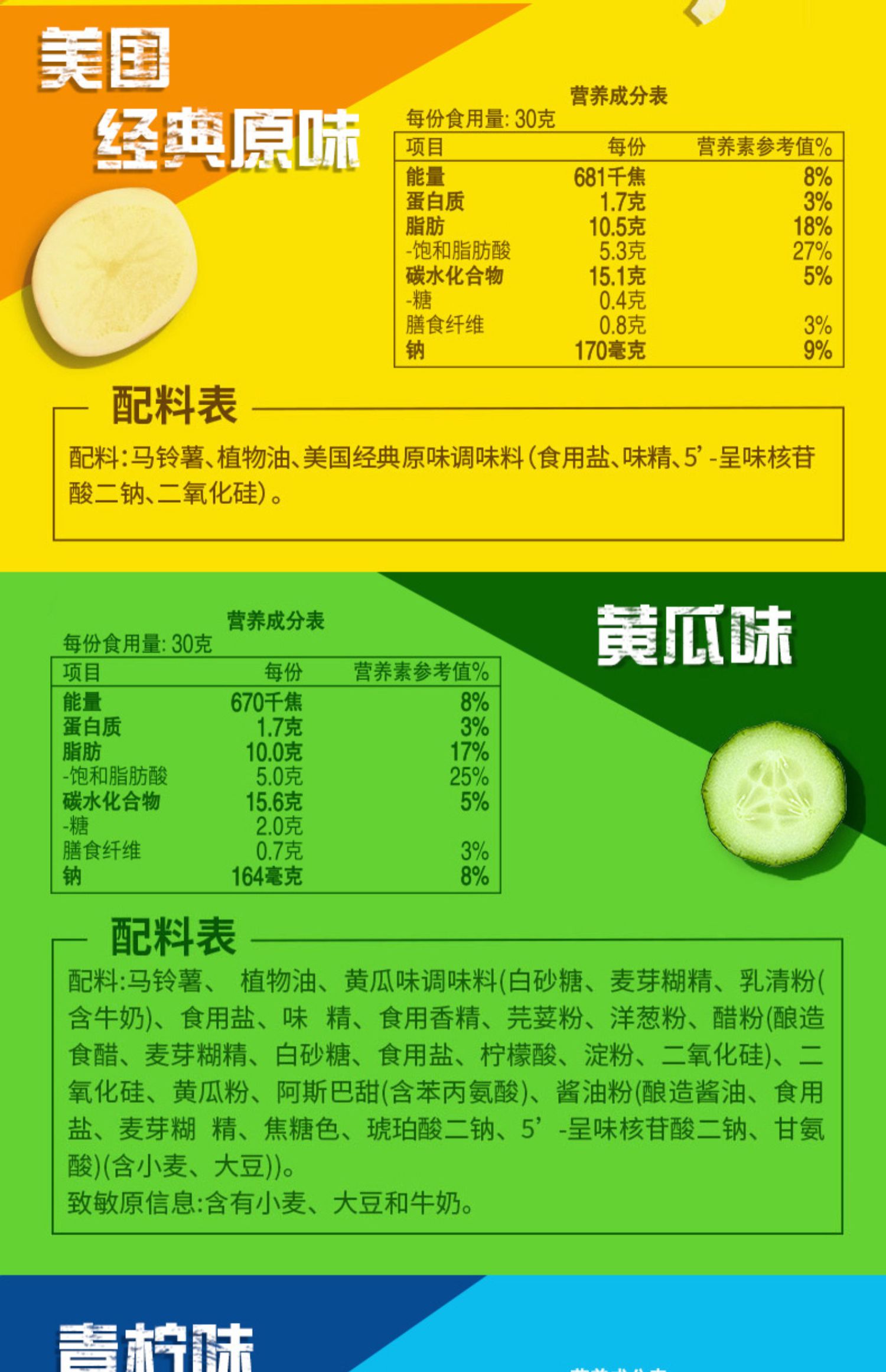 更多参数>>净含量:200g及以下包装形式:袋装口味:原味类别:薯片商品
