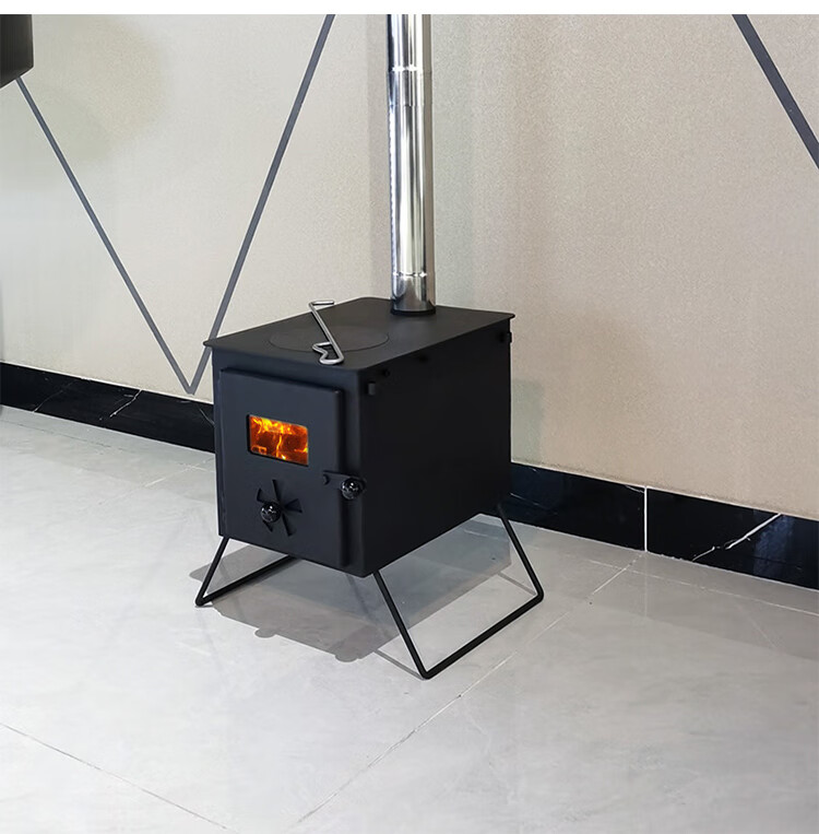 壁炉 燃木 柴火炉具野外自驾游车载折叠便携式帐篷营地日式取暖烧烤