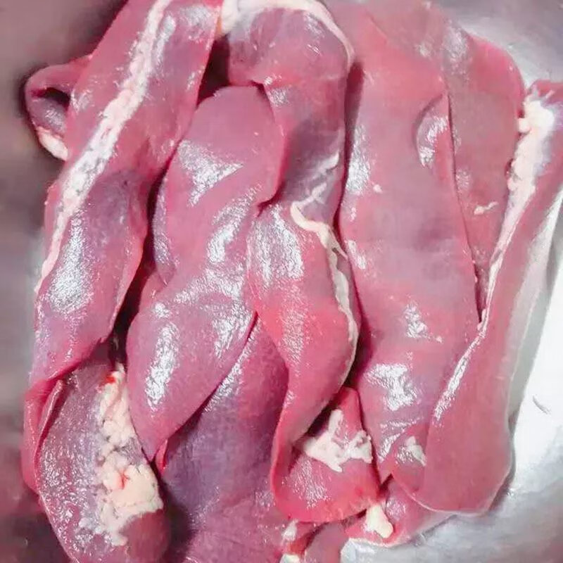 【现杀现发】农家土猪新鲜猪脾猪沙肝猪连贴猪狮子肝生猪肉 新鲜猪连