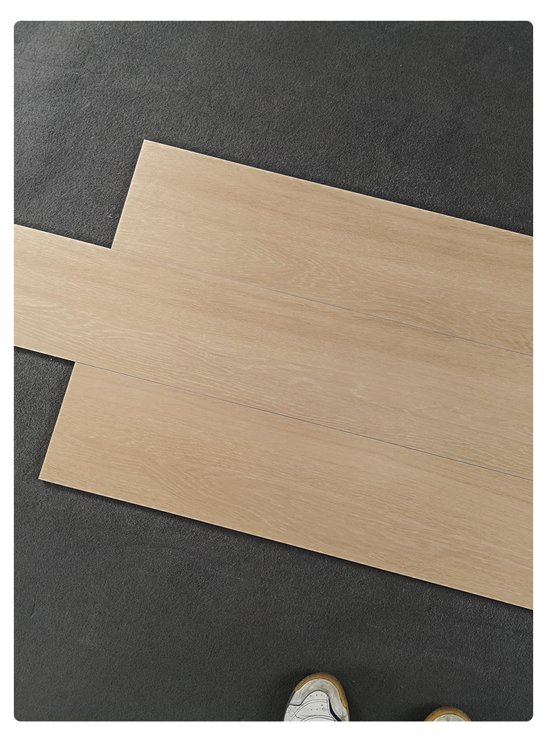 200x1200仿实木卧室阳台木纹瓷砖防滑地砖客厅地板砖奶咖色定制 03