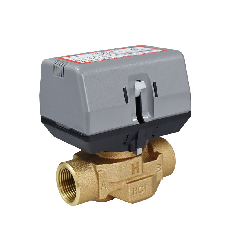 电动二通阀电磁阀vc6013ajc/apc1000t风机盘管两通阀dn20 vc6013ajc