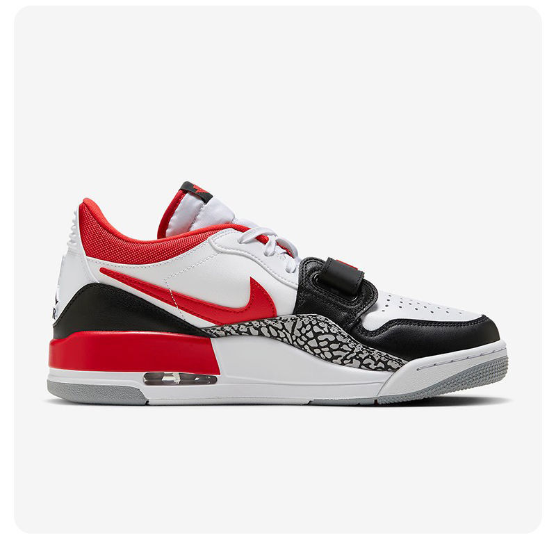 純原高品質legacy aj312 low白紅色 芝加哥 公牛 低幫籃球鞋 cd7069