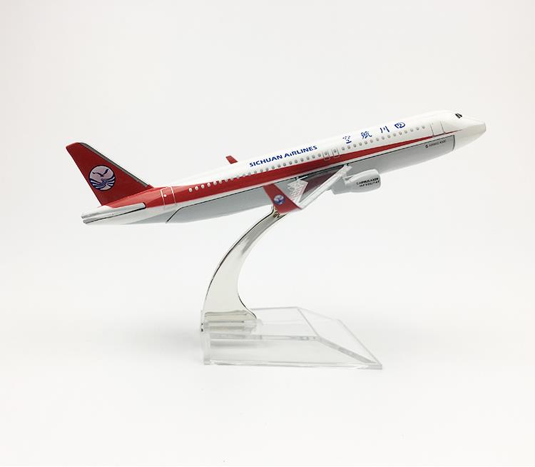 电影四川航空中国机长同款飞机模型仿真3u8633静态仿真空客航模 看