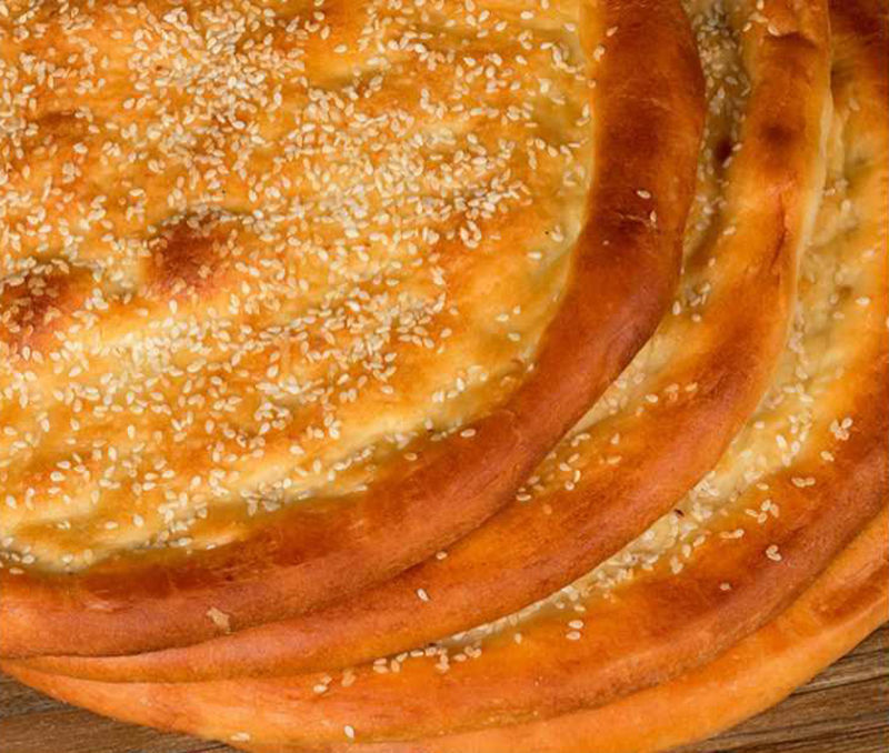 伽师馕 新疆特产烤馕饼芝麻油馕油酥馕咸香老炕馕手工馕 芝麻小油馕