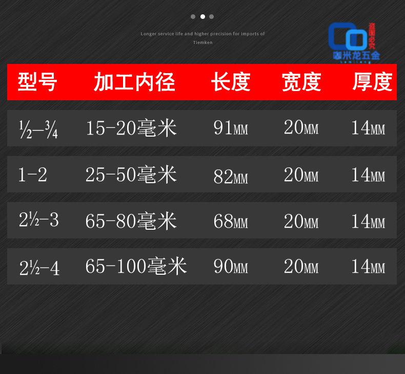 电动套丝机板牙干用无油干套100型管子螺纹高强度4分2寸通用配件普通