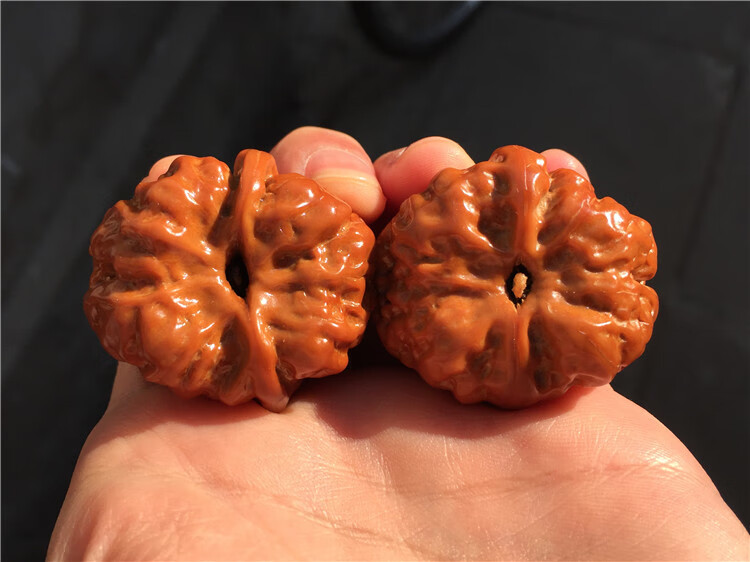 牧思机刷包浆延庆野生金蟾蛤蟆头狮子头文玩核桃异形特大收藏级40原色