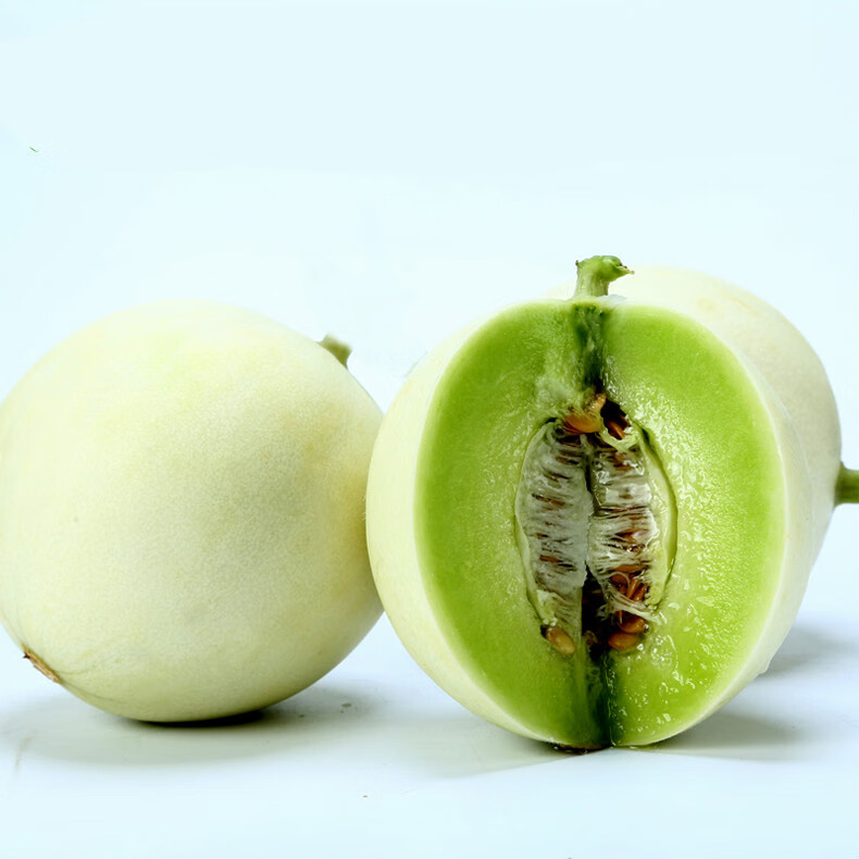 南汇玉菇甜瓜玉茹蜜瓜香瓜5斤新鲜应季水果白皮