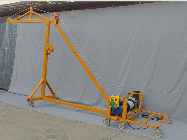 轻松吊防盗网吊机高楼窗户大玻璃卷扬机小型便捷移动升降建筑神器 单