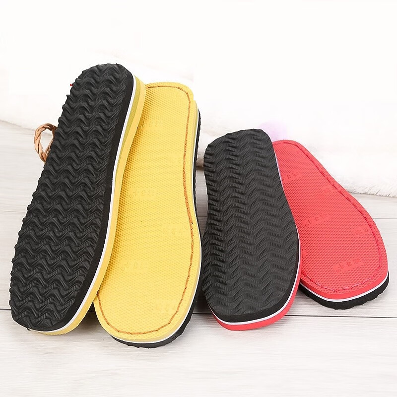 毛线拖鞋底子批发 鞋底手工编织毛线钩鞋拖鞋底防滑泡沫鞋底棉鞋底子