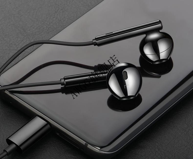 品质保证华为耳机am115am116带麦克话mate40p30nova8荣耀503am116金色