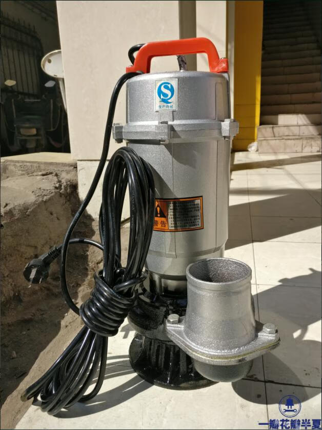 潜水泵大流量农用灌溉家用抽水机两相电 1.1kw2.