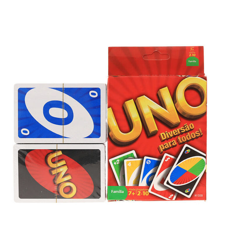 uno纸牌经典加厚bts uno卡牌优诺牌铁盒桌游扑克牌游戏优诺纸牌优no