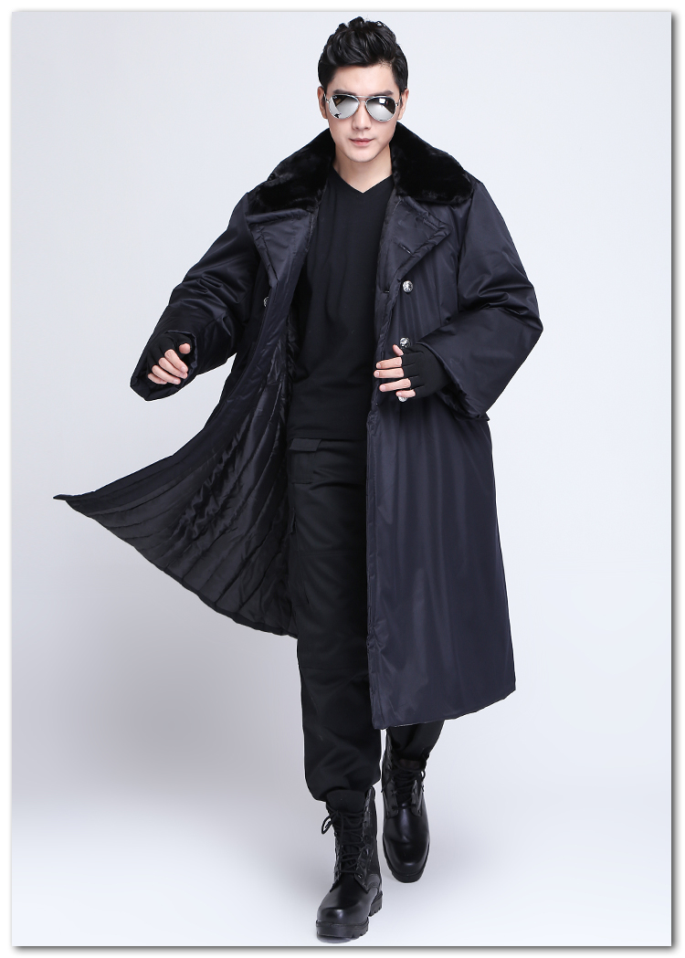 作训军衣军品大衣军大衣棉大衣长款加厚花加长活面军绿黑黄保暖大衣男